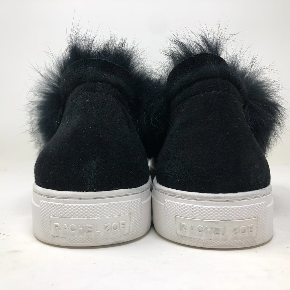 Rachel Zoe Burke Fur Sneaker Womens Size 8.5 M - Picture 5 of 8